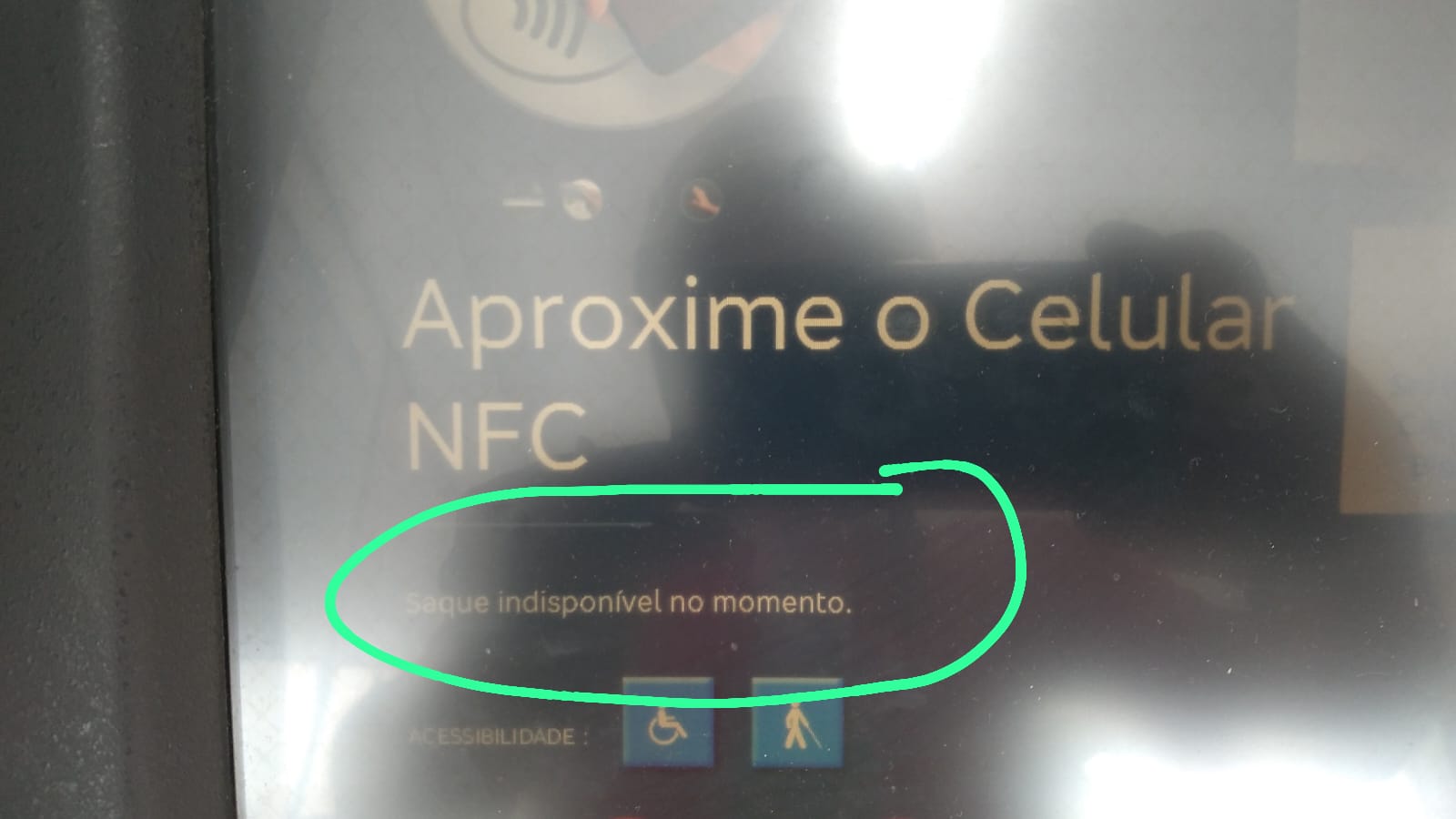 Falta de abastecimento em Caixa Eletrônico do Bradesco, em Olho D'Água, deixa clientes prejudicados