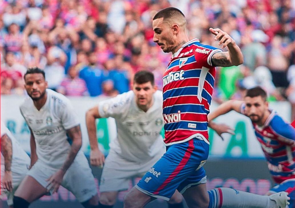 Grêmio arranca empate com Fortaleza no fim e assume a vice-liderança do Brasileirão