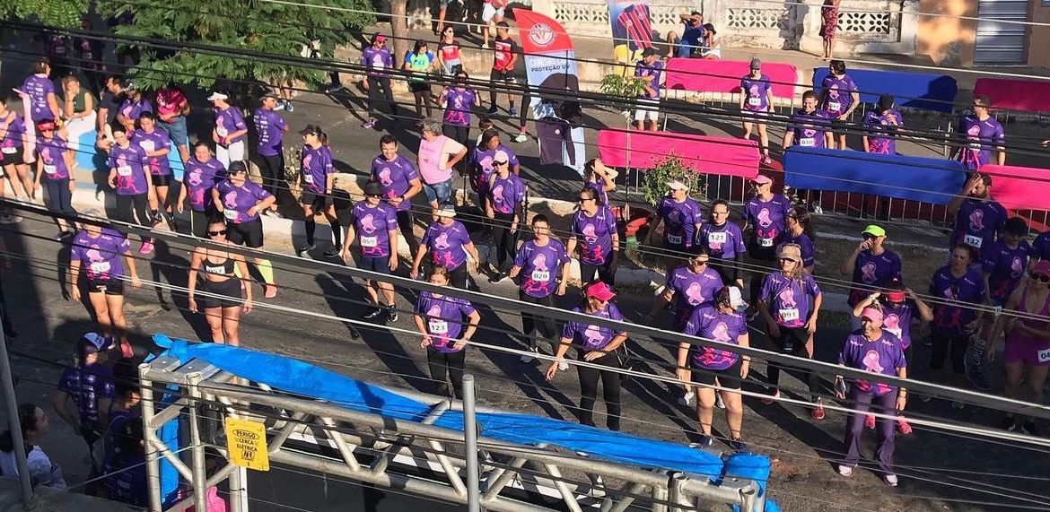 4ª Corrida e Caminhada pela Vida, em alusão ao outubro rosa, é realizada neste domingo (01), em Patos
