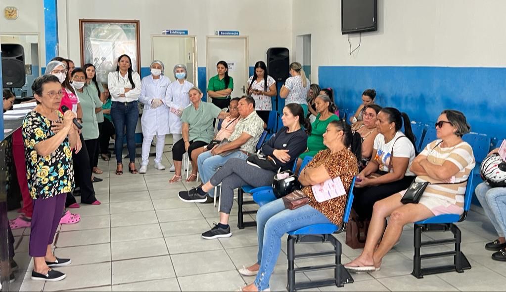 Em Patos: Centro de Saúde Frei Damião e Atenção Básica promovem palestra alusiva ao Outubro Rosa