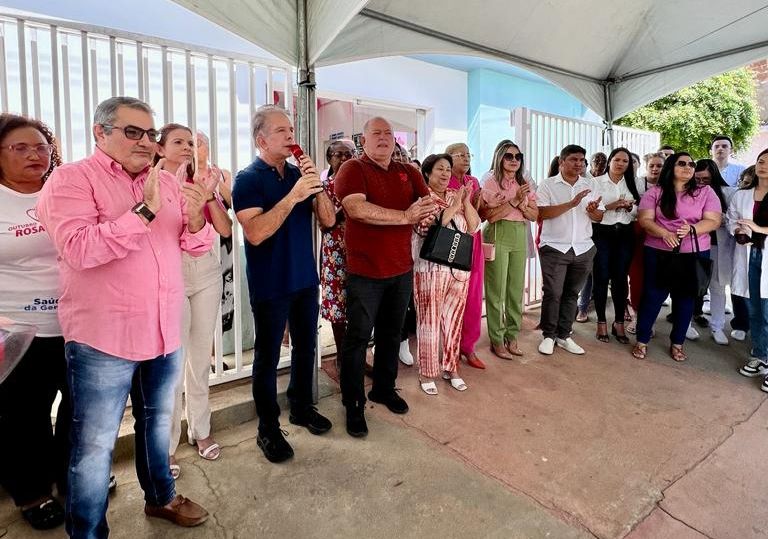 Patos inicia oficialmente o Outubro Rosa na UBS Solon Medeiros, oferecendo diversos atendimentos para a saúde da mulher