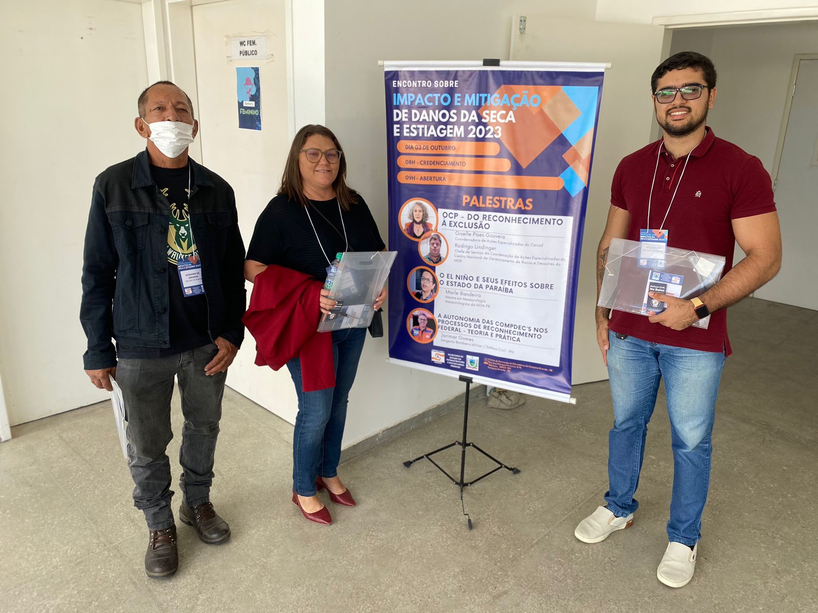 Município de São José do Bonfim participa de Simpósio sobre a Seca e Estiagem no Estado