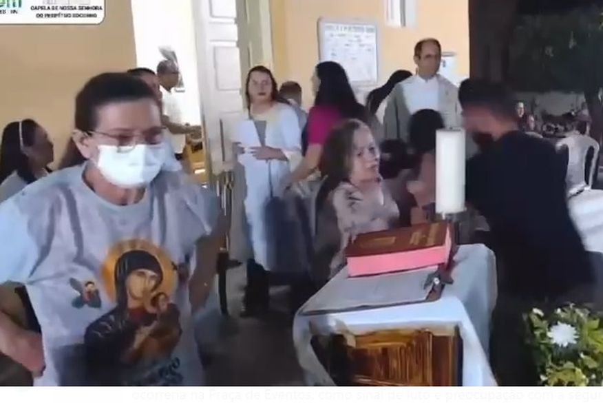 Atentado em igreja deixa um morto e dois feridos durante novena religiosa, no Rio Grande do Norte; veja vídeo