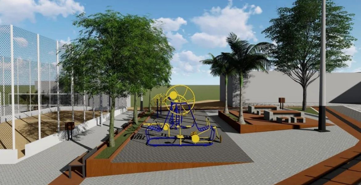 Mãe d´Água ganha novo espaço para recreação, lazer e convívio social