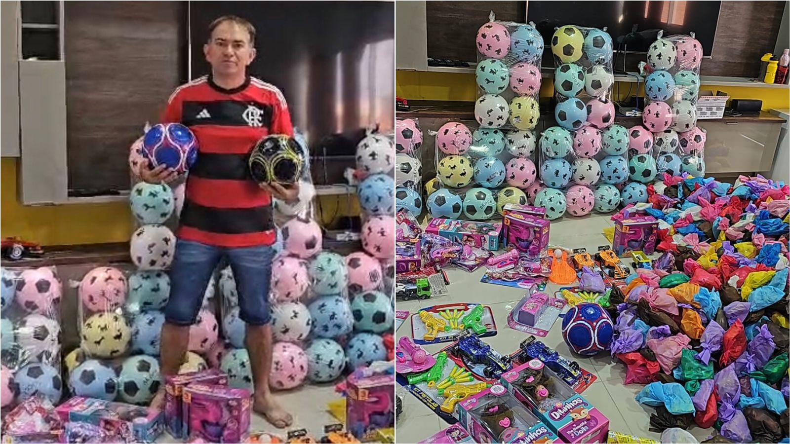 Empresário Brother Construtor realizará festa para crianças de Patos na próxima quinta-feira (12), com muita diversão e prêmios