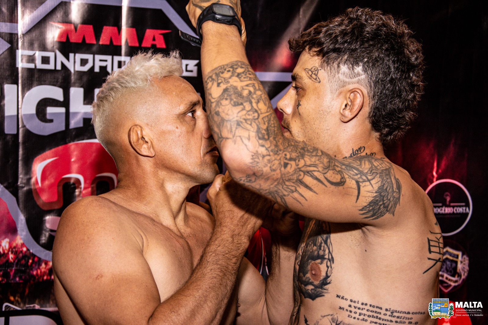 Malta se rende à emoção do MMA: 'Condado Fight - Edição Malta' foi um verdadeiro sucesso e apoiado pela Secretaria de Esporte