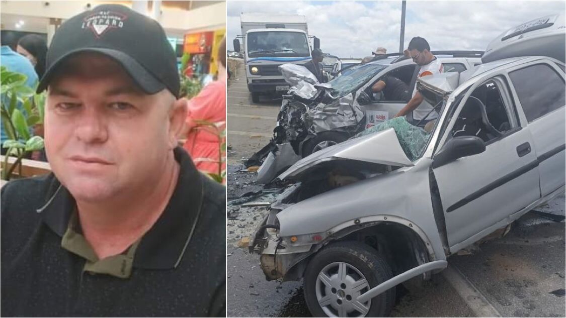 Homem de São José de Espinharas é uma das vítimas fatais de grave colisão na BR-230, em Pocinhos-PB