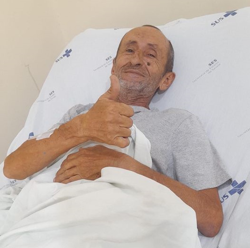 Em Patos: Após sofrer infarto, popular do radioamadorismo, Ziro, posta em rede social que está bem 