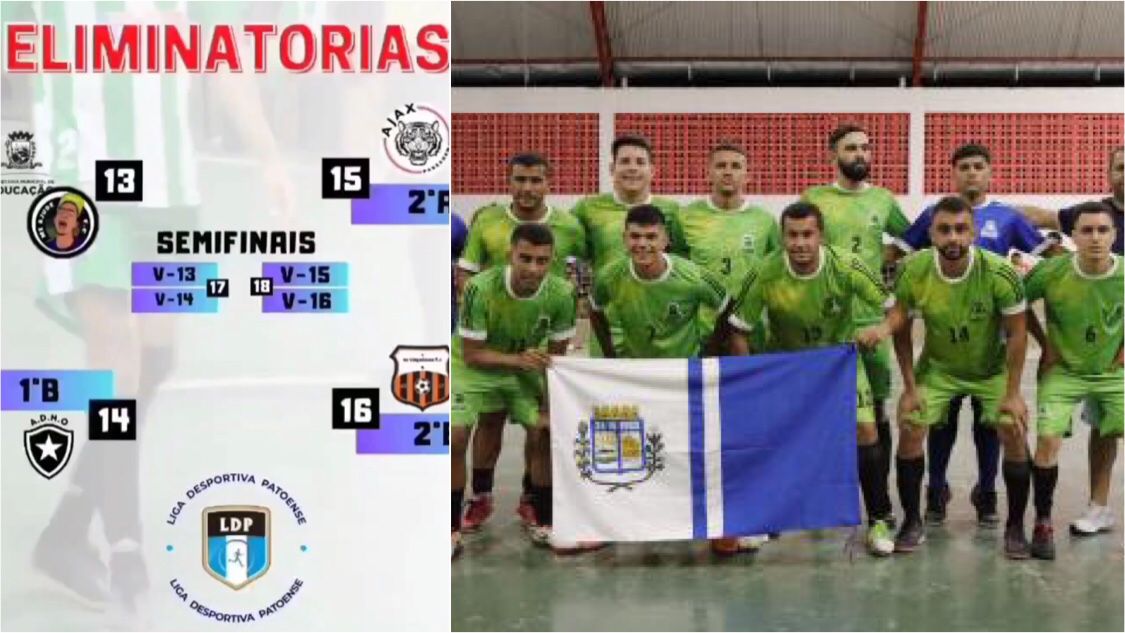 Equipe de futsal da Educação de Patos está nas quartas de final da 2ª Copa Espinharas, em Cacimba de Areia