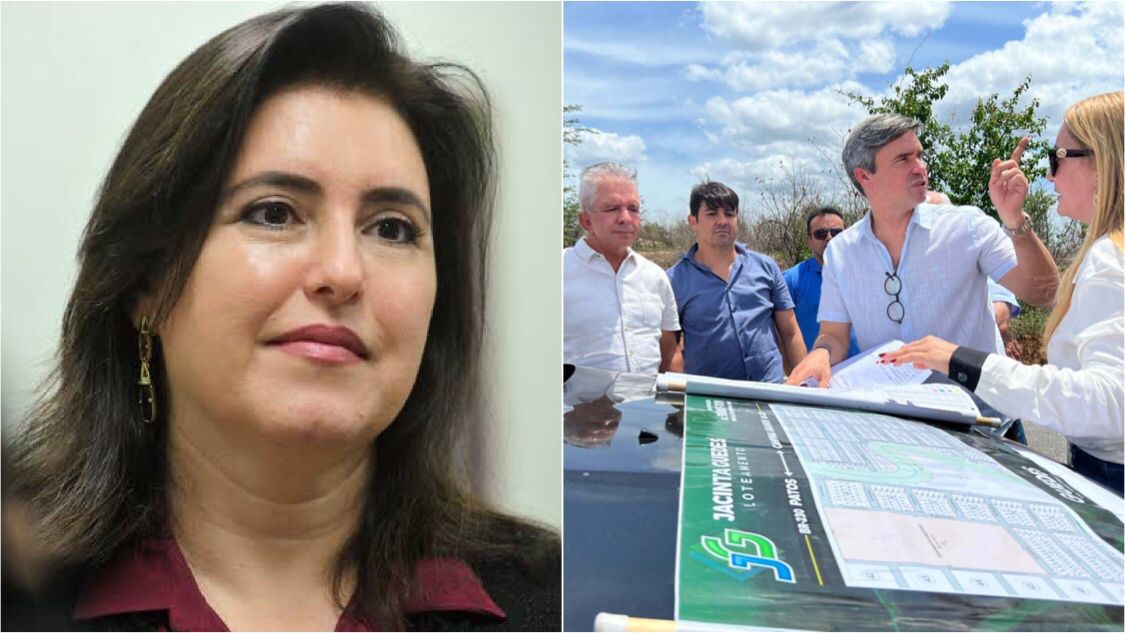 Ministra Simone Tebet anuncia suspensão de verbas para obras do Hospital de Trauma do Sertão, em Patos