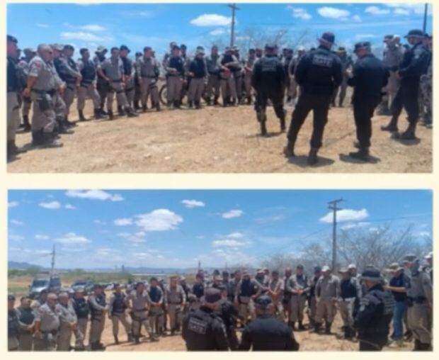 Polícia Militar faz capacitação para atendimento de ocorrências policiais com uso de explosivos, em Patos