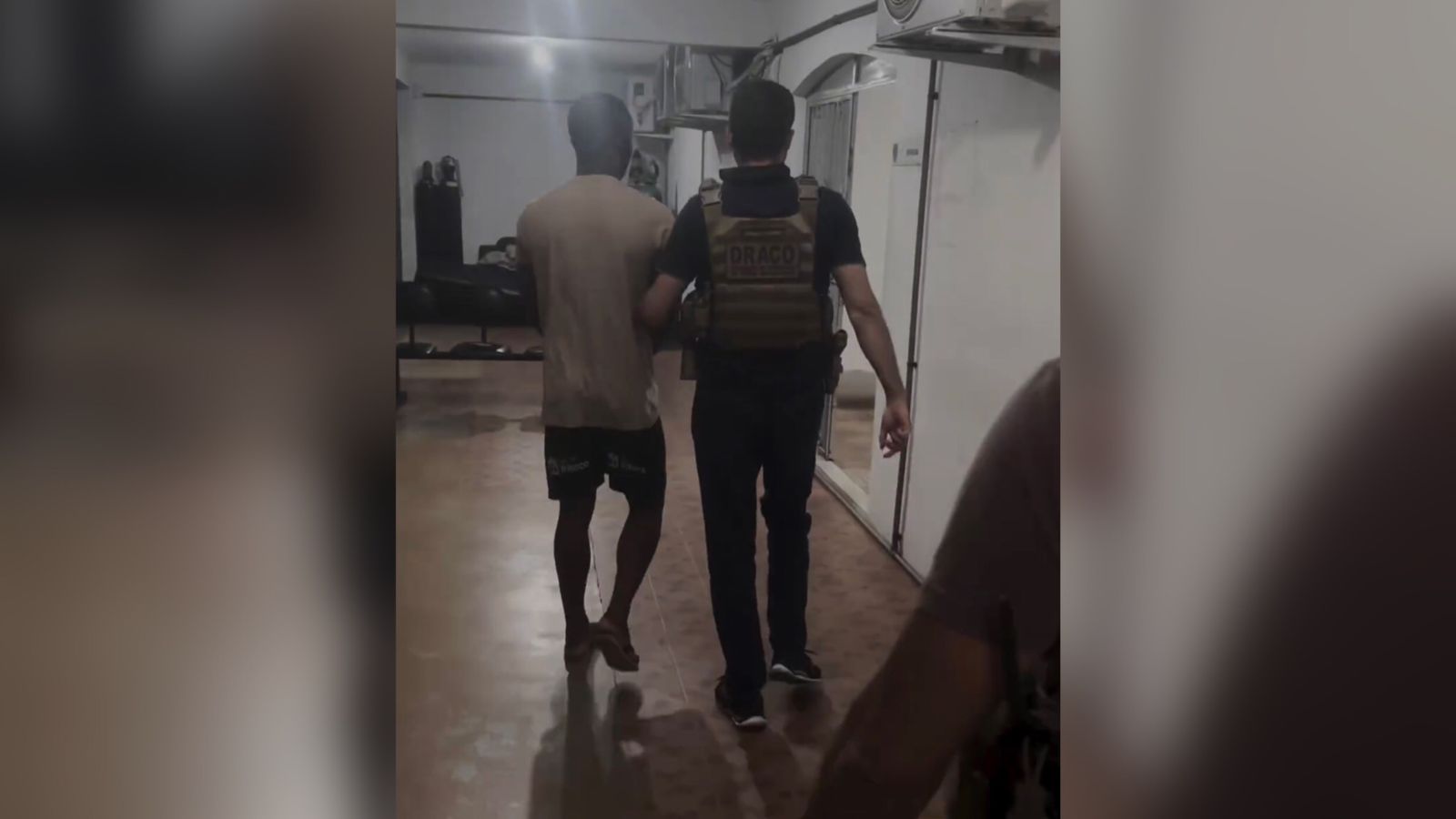 Jogador Kel Baiano é preso pela DRACO em Patos acusado de ser mandante de homicídio ocorrido no Espírito Santo