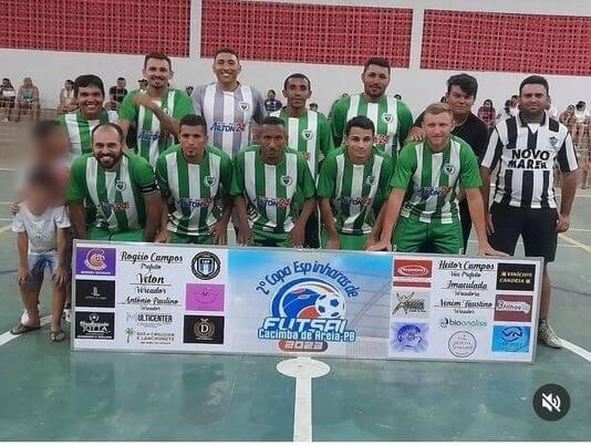 Equipe dos Vingadores da cidade de Patos está nas quartas de finais da 2ª Copa Espinharas de Futsal, em Cacimba de Areia, e faz jogo decisivo neste sábado (21)