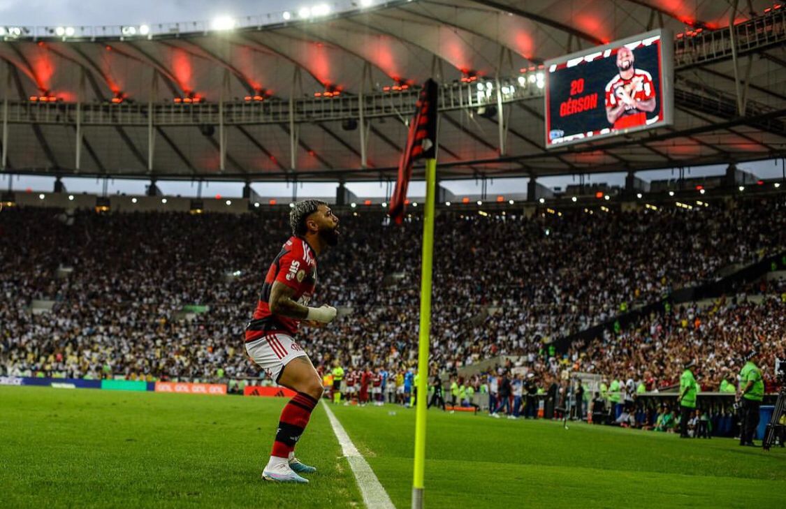 Gerson decide, Flamengo vence o Vasco e diminui distância para o líder Botafogo