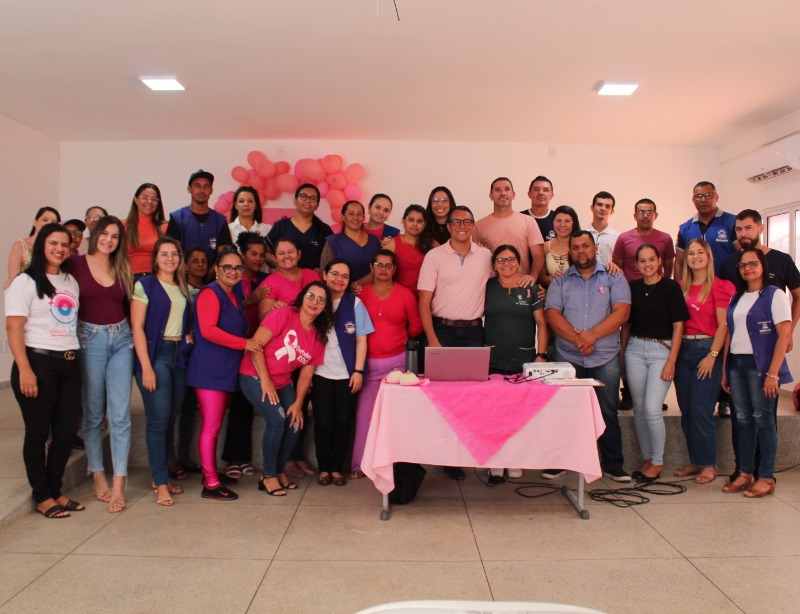 Profissionais da atenção básica de Matureia participam de capacitação sobre doenças da mama
