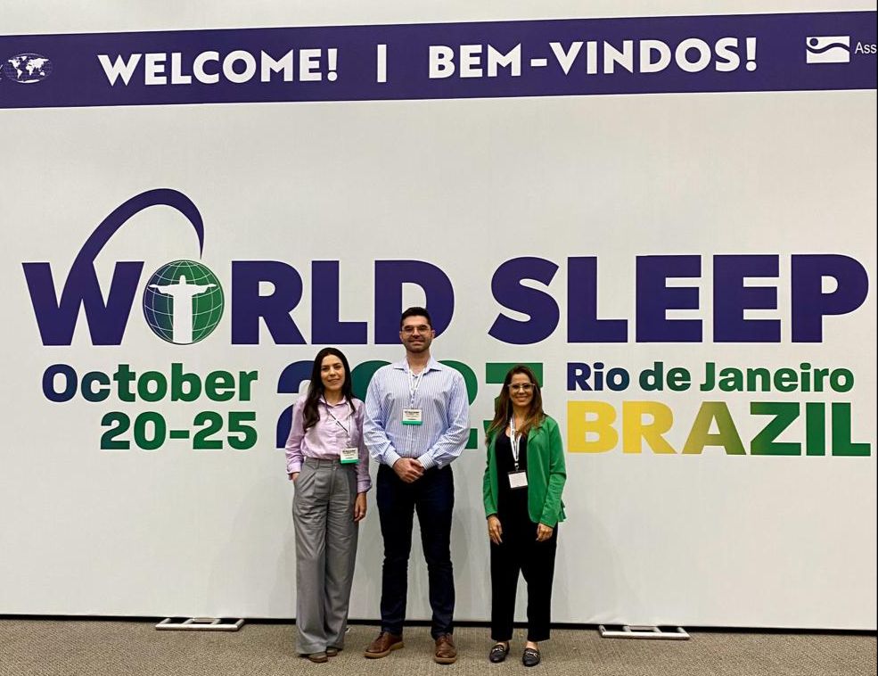 Psicólogas e Neurologista de Patos marcam presença no Congresso Mundial do Sono que aconteceu no Rio de Janeiro entre os dias 20 e 25 de outubro