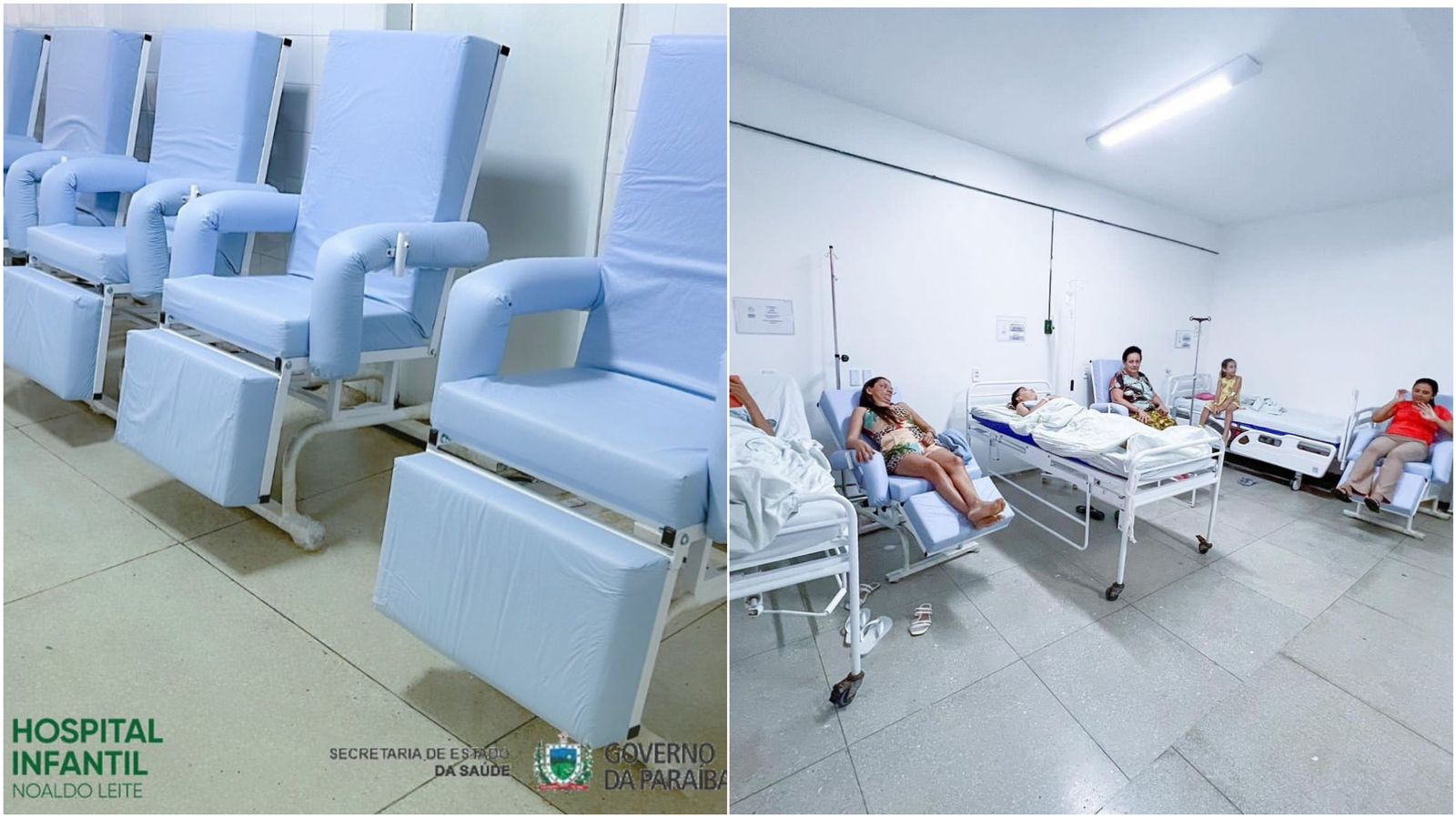 Hospital Infantil Noaldo Leite recebe 50 poltronas Hospitalares em parceria com a Secretaria Estadual de Saúde