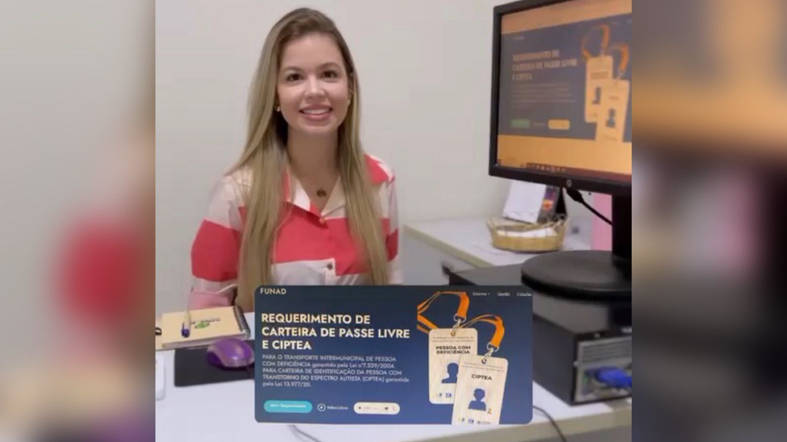 SINE Patos facilita processo de requerimento de Carteira de Passe Livre para PCD e pessoas com Transtorno do Espectro Autista