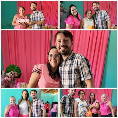 Vice-prefeito de Cacimba de Areia participa de atividades e diz: 