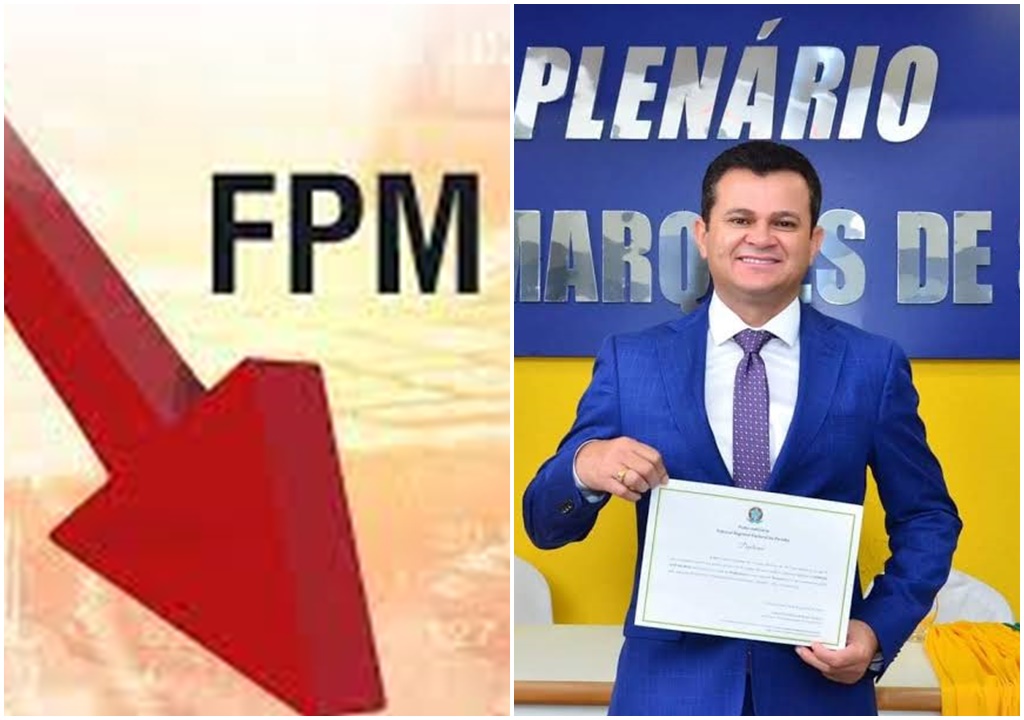 Queda no FPM: Com redução de quase 1 milhão de reais em suas finanças, prefeito de Tavares-PB reduz em 30% o próprio salário