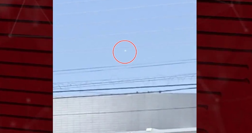 Em movimentos rápidos, objeto luminoso é visto no céu do Sertão e causa admiração   