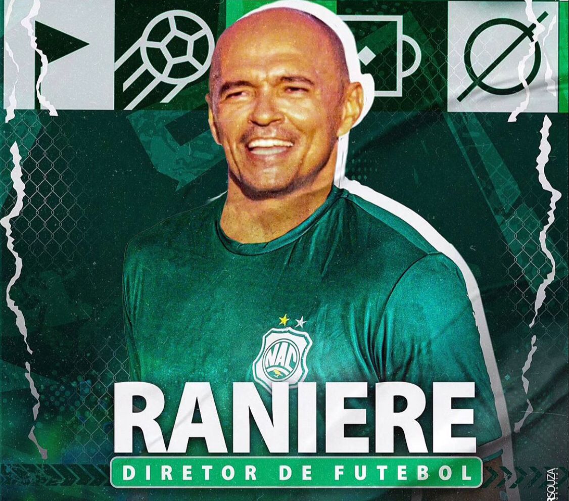 Nacional de Patos começa a pensar em 2024 e anuncia Raniere Silva como novo Diretor de Futebol