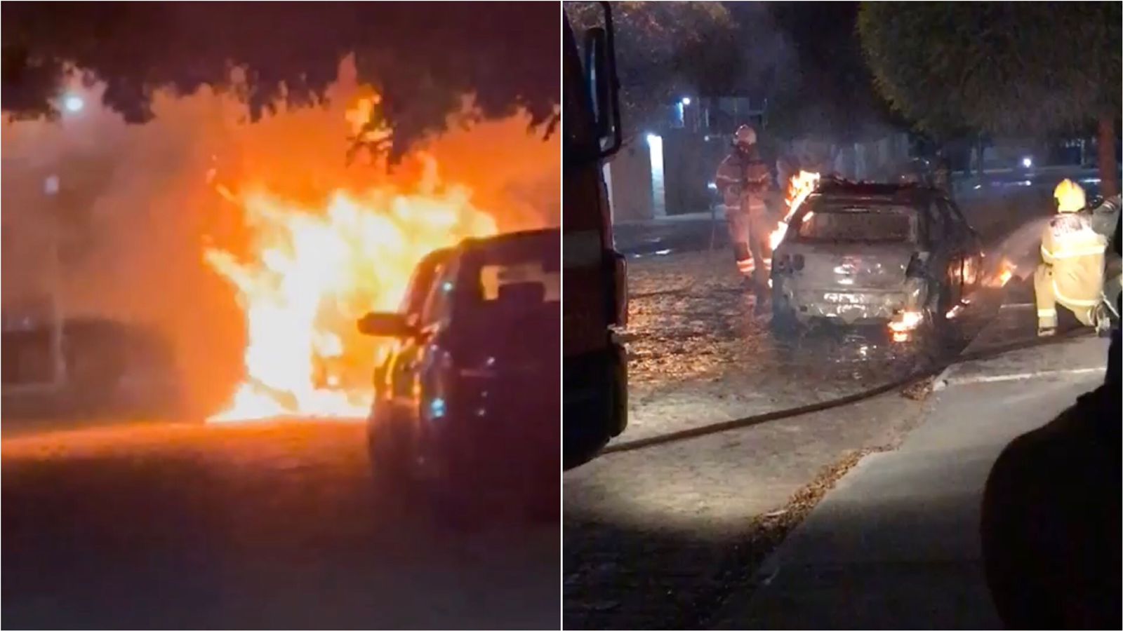 Viatura da Polícia Civil é incendiada na frente da Delegacia, em Patos, na noite deste sábado (04); veja vídeo