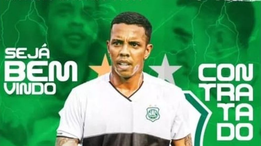 Lateral-esquerdo Caíque é o novo reforço do Nacional de Patos