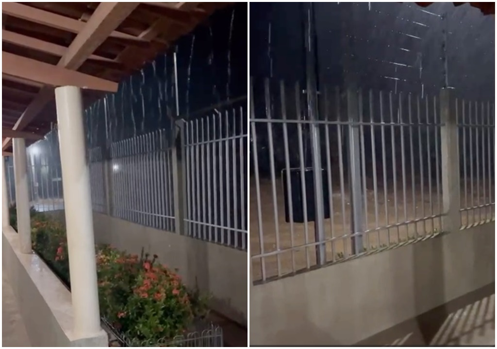 Chuvas inesperadas na noite deste domingo (05) aliviam forte calor no Sertão; veja vídeo