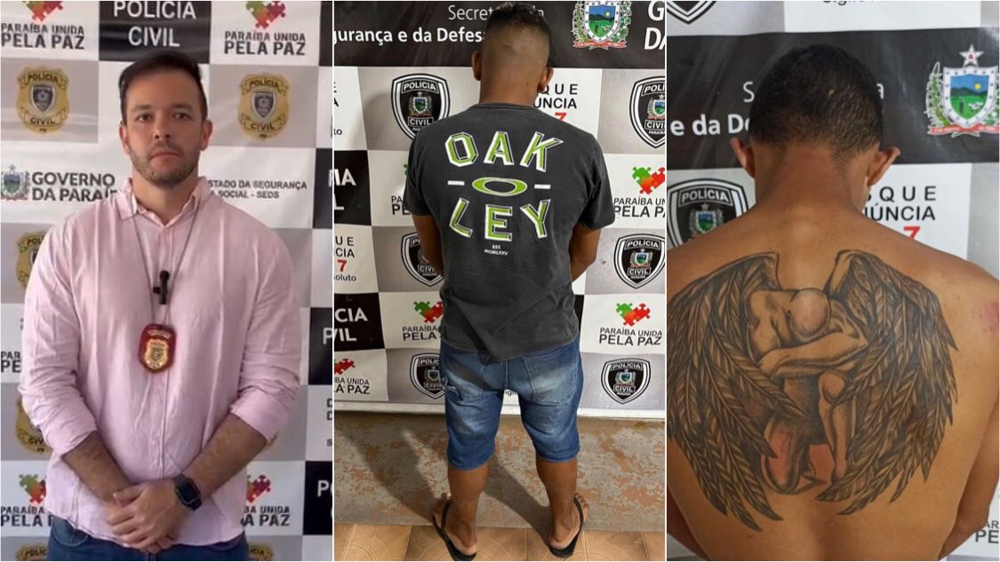 Delegado fala sobre prisão de suspeitos de assassinarem idoso no bairro Bivar Olinto, em Patos; veja vídeo