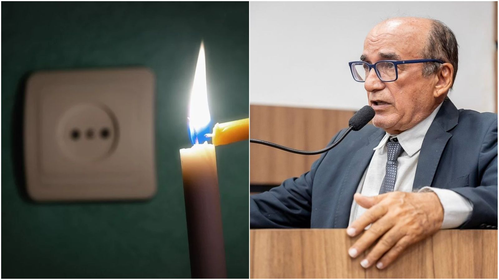 Após constantes quedas de energia em bairros de Patos, vereador Ferré Maxixe sugere convocação de Energisa para explicar o fato