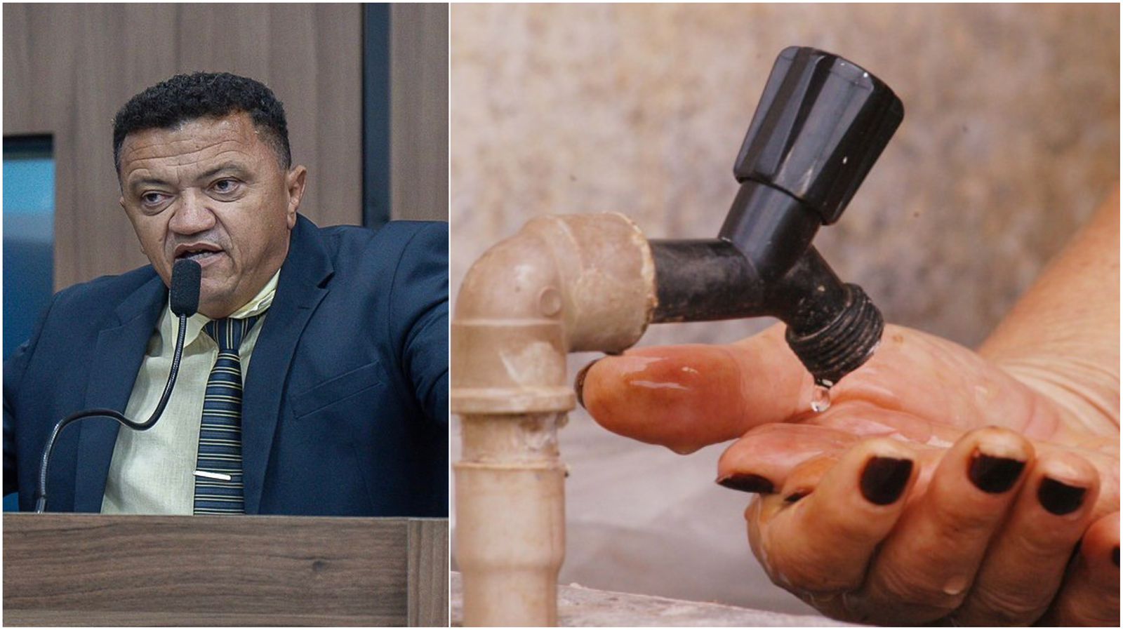 Vereador Décio Motos desabafa e faz duras críticas com relação a falta de água em Patos