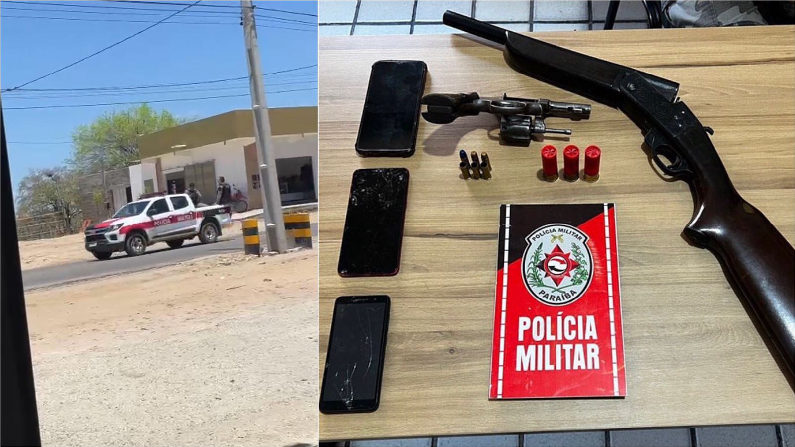 Três criminosos morrem após confronto com a polícia, na zona rural de São Bento-PB