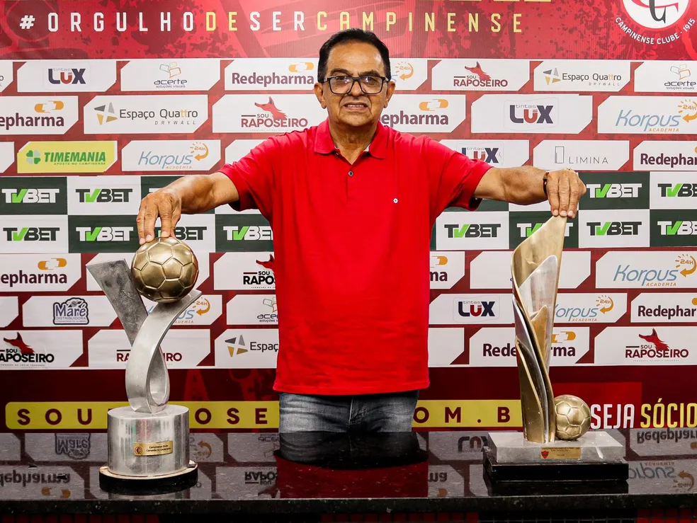 Apresentado pelo Campinense, técnico Francisco Diá prega cautela na formação do elenco