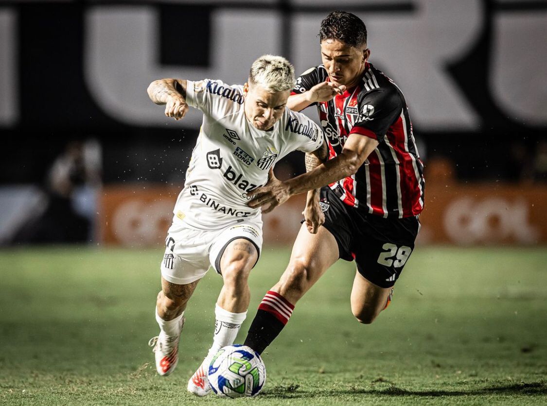 Santos empata com o São Paulo e segue ameaçado pelo rebaixamento