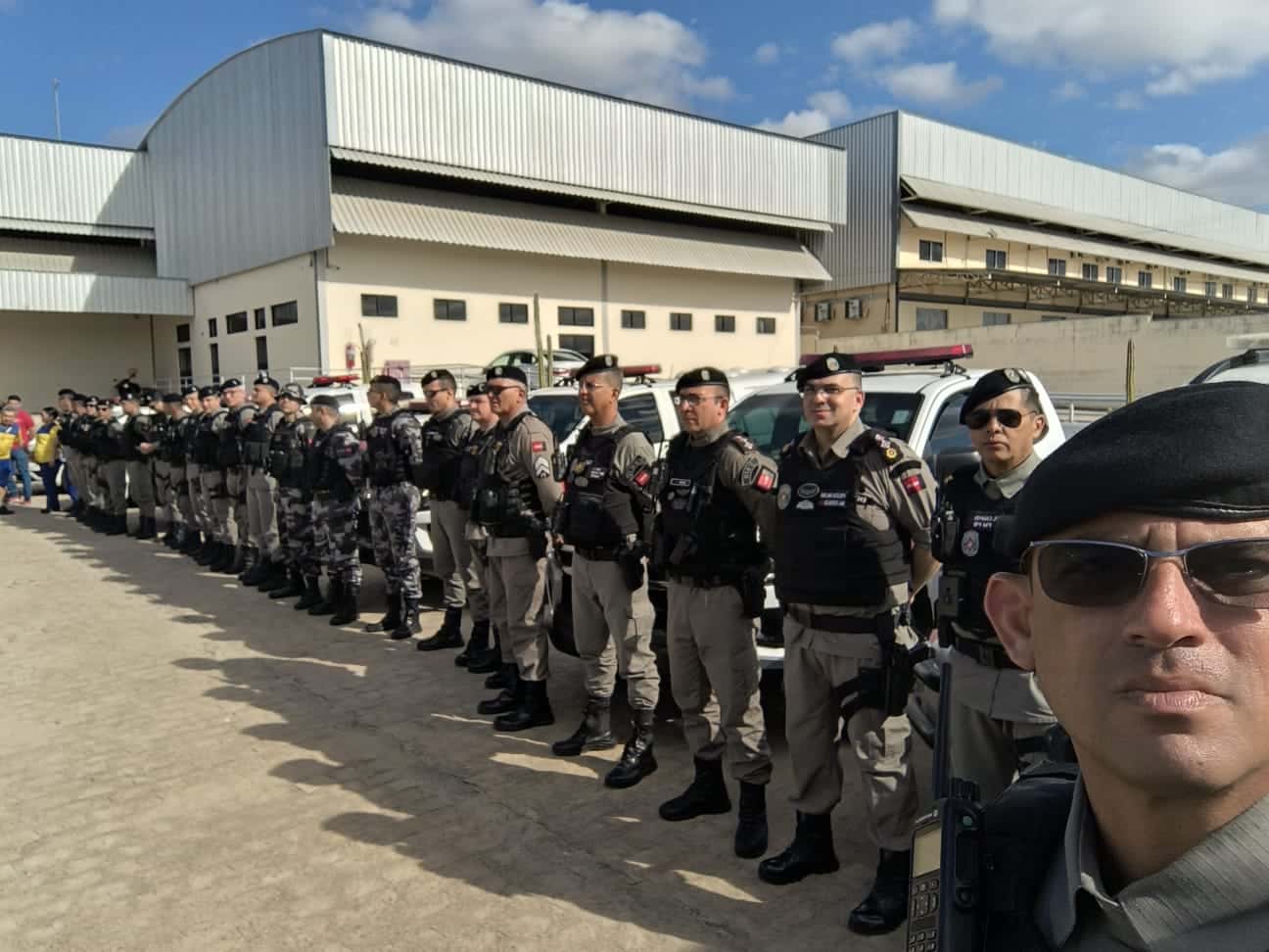 Polícia Militar realiza o 2° dia da Operação Enem 2023 nas cidades de Patos e Santa Luzia