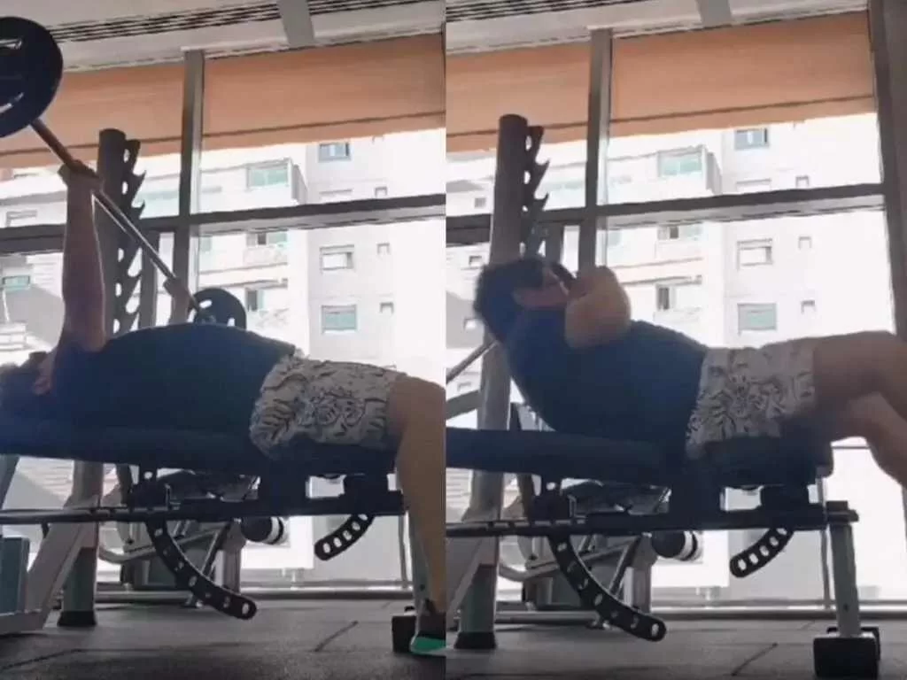 Susto: cantor Daniel Diau, vocalista da banda Calcinha Preta, sofre acidente com peso de academia; veja vídeo