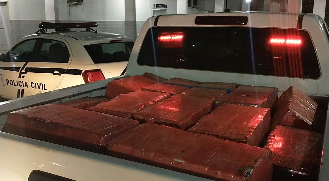 Com apreensão de 1.600 tabletes de maconha nesta sexta (17), mais de 2 toneladas de drogas já foram retiradas de circulação pela DRACO nos últimos 30 dias