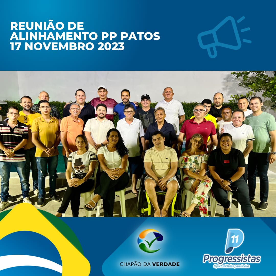 Chapão da Verdade reúne pré-candidatos do PROGRESSISTAS e decide que não aceitará vereadores no grupo