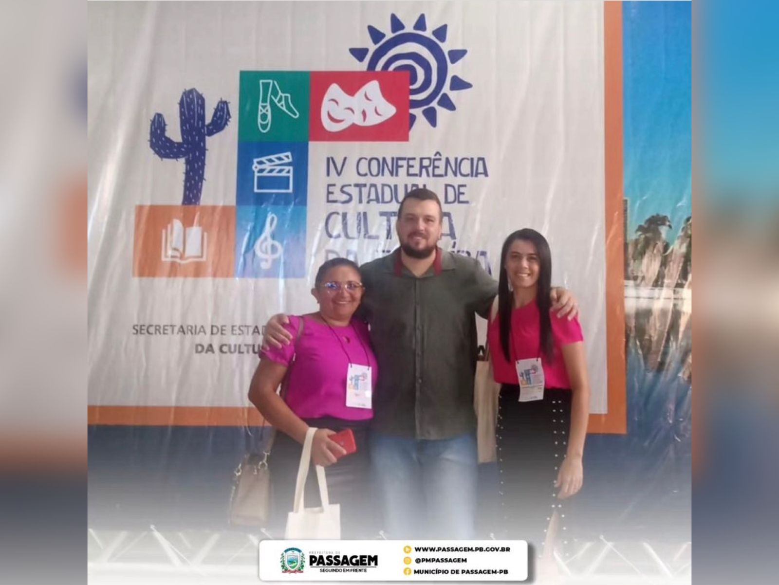Município de Passagem participou da IV Conferência Estadual de Cultura na cidade de Campina Grande
