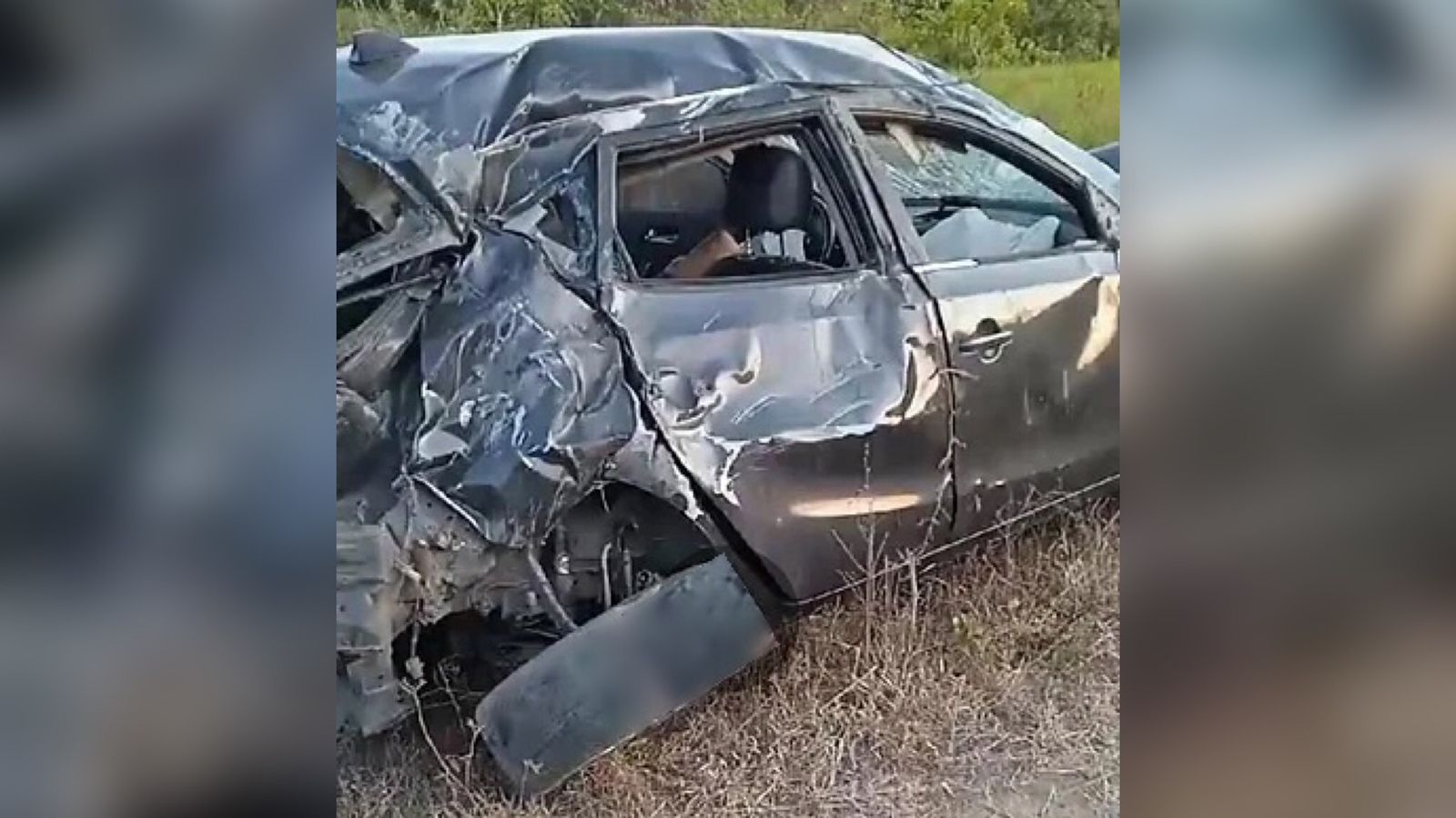 Motorista fica ferido após capotamento no Vale do Piancó