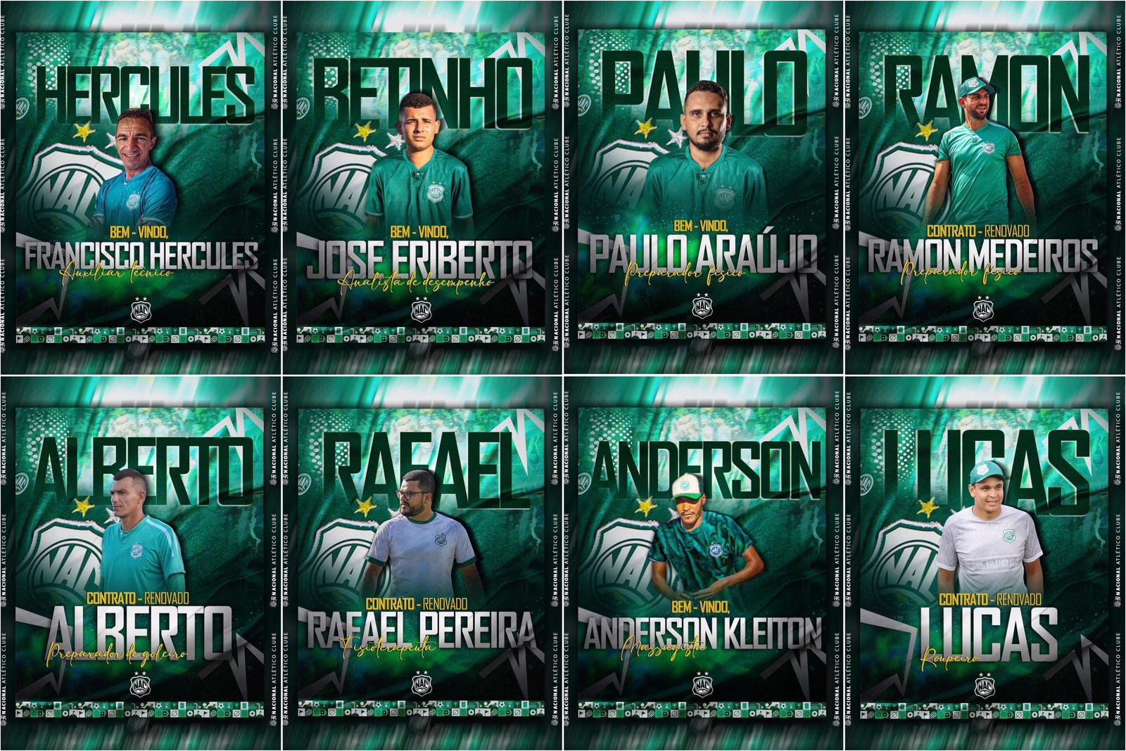 Nacional de Patos anuncia comissão técnica para a temporada 2024