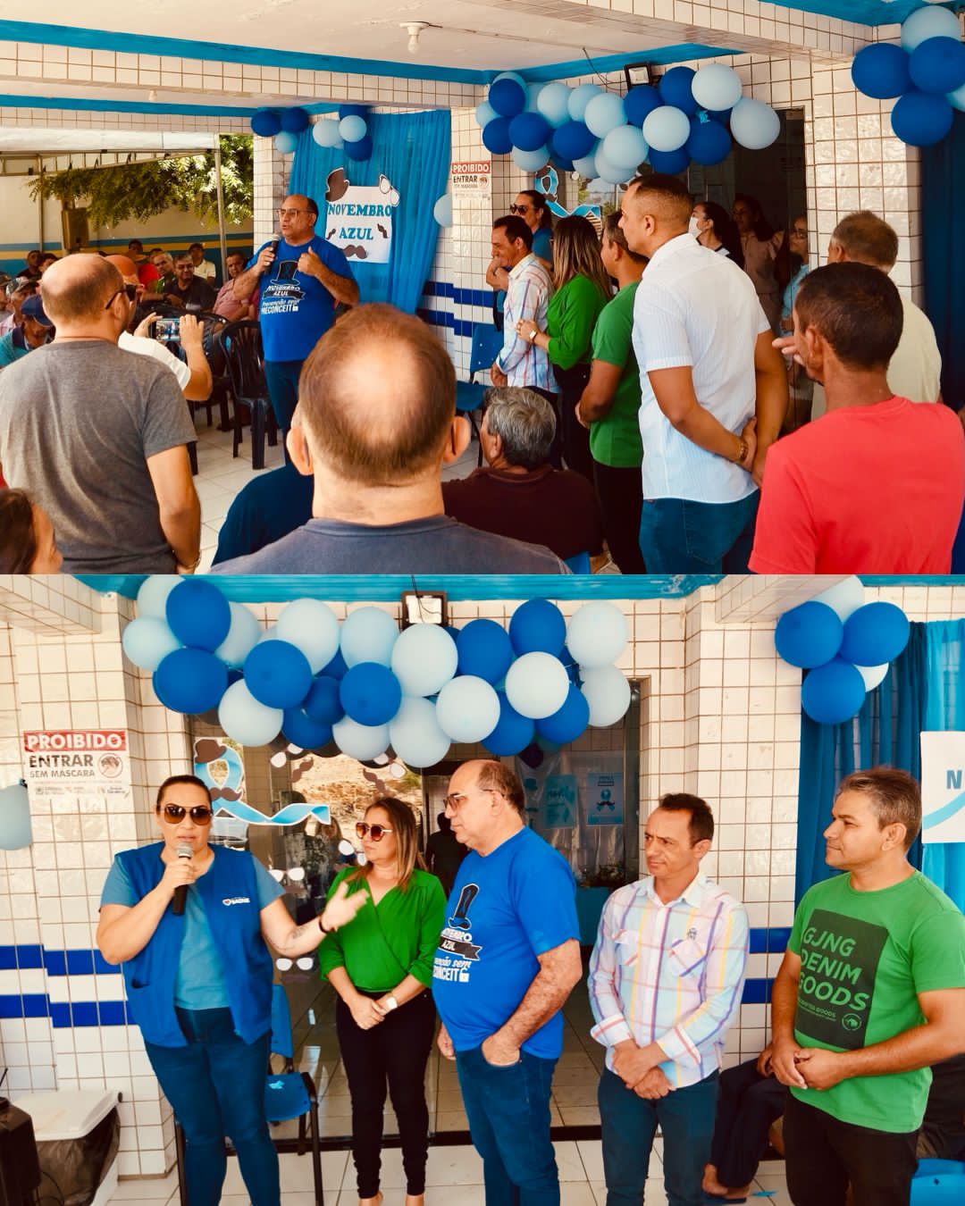 Prefeitura de Areia de Baraúnas realiza evento alusivo ao Novembro Azul