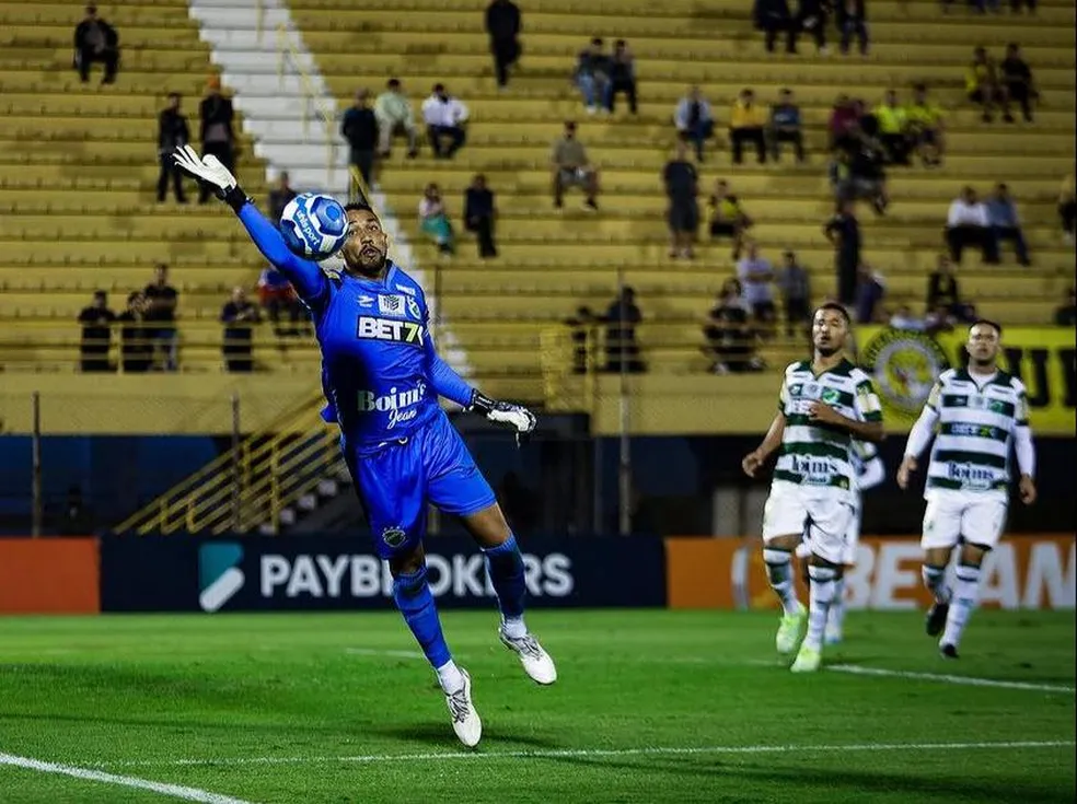 Ex-Figueirense e Altos-PI, goleiro Rafael Mariano fecha com o Serra Branca para o Paraibano