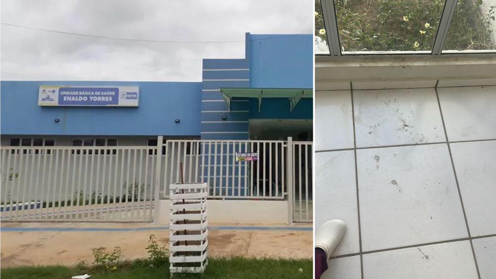 Pela segunda vez em menos de um mês, Unidade Básica de Saúde é alvo de criminosos em Patos