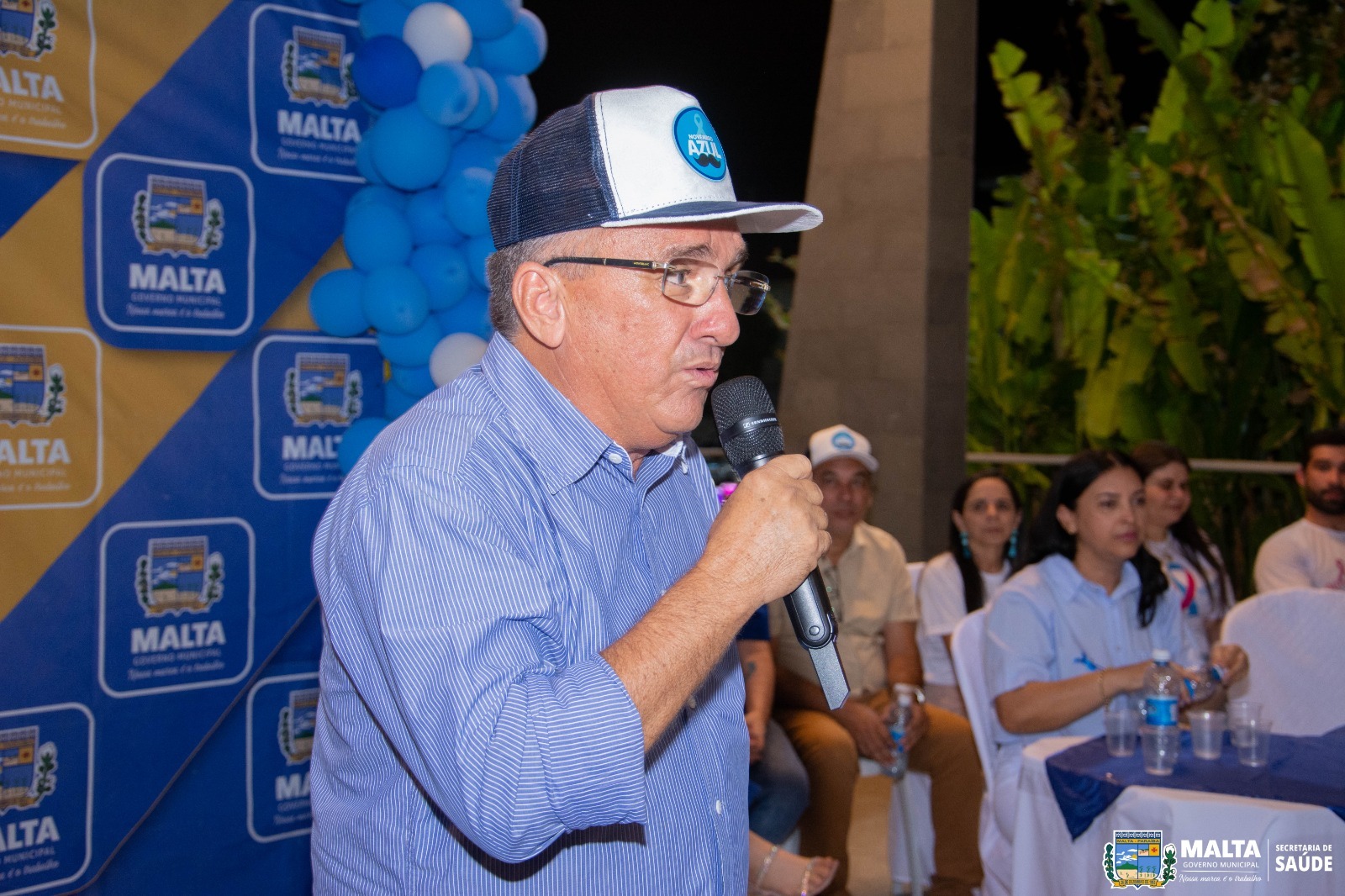 Palestra de sucesso: evento em alusão ao Novembro Azul em Malta atrai mais de 300 homens para conscientização sobre o tema