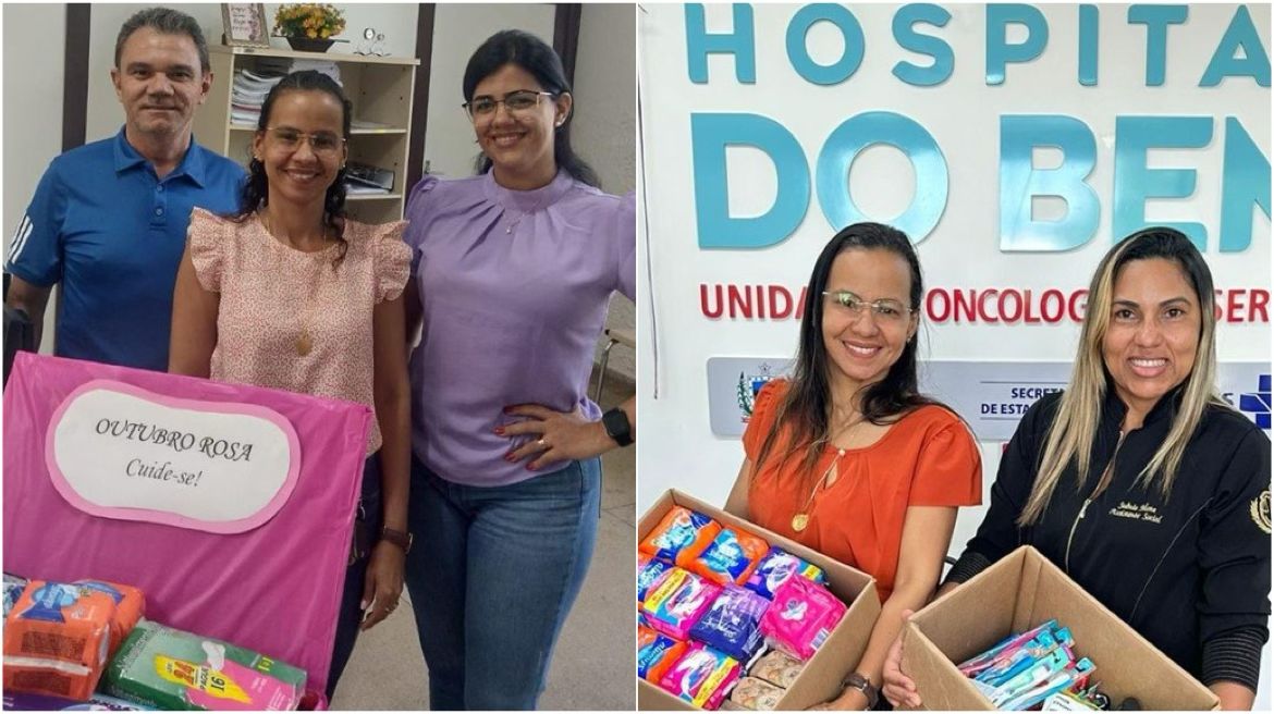 IFPB Campus Sousa doa kits de higiene pessoal a pacientes oncológicas do Complexo Hospitalar Regional de Patos