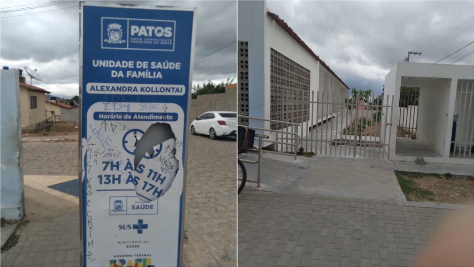 Internauta denuncia irregularidades na Unidade de Saúde Alexandra Kollontai, no Itatiunga, em Patos-PB