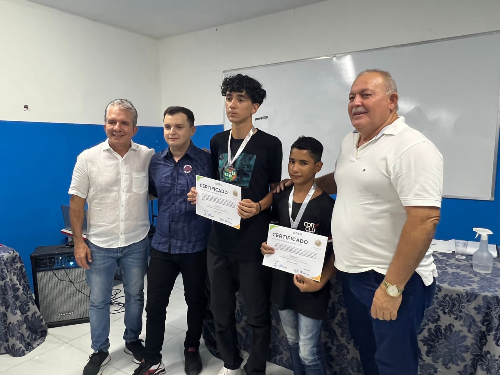 Escola Cívico-Militar de Patos-PB realiza a solenidade de entrega de certificados e medalhas de diversas olimpíadas do conhecimento