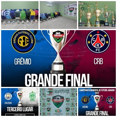 Grande Final: Grêmio x CRB decidem o Campeonato Municipal de Futebol Amador de São José do Bonfim